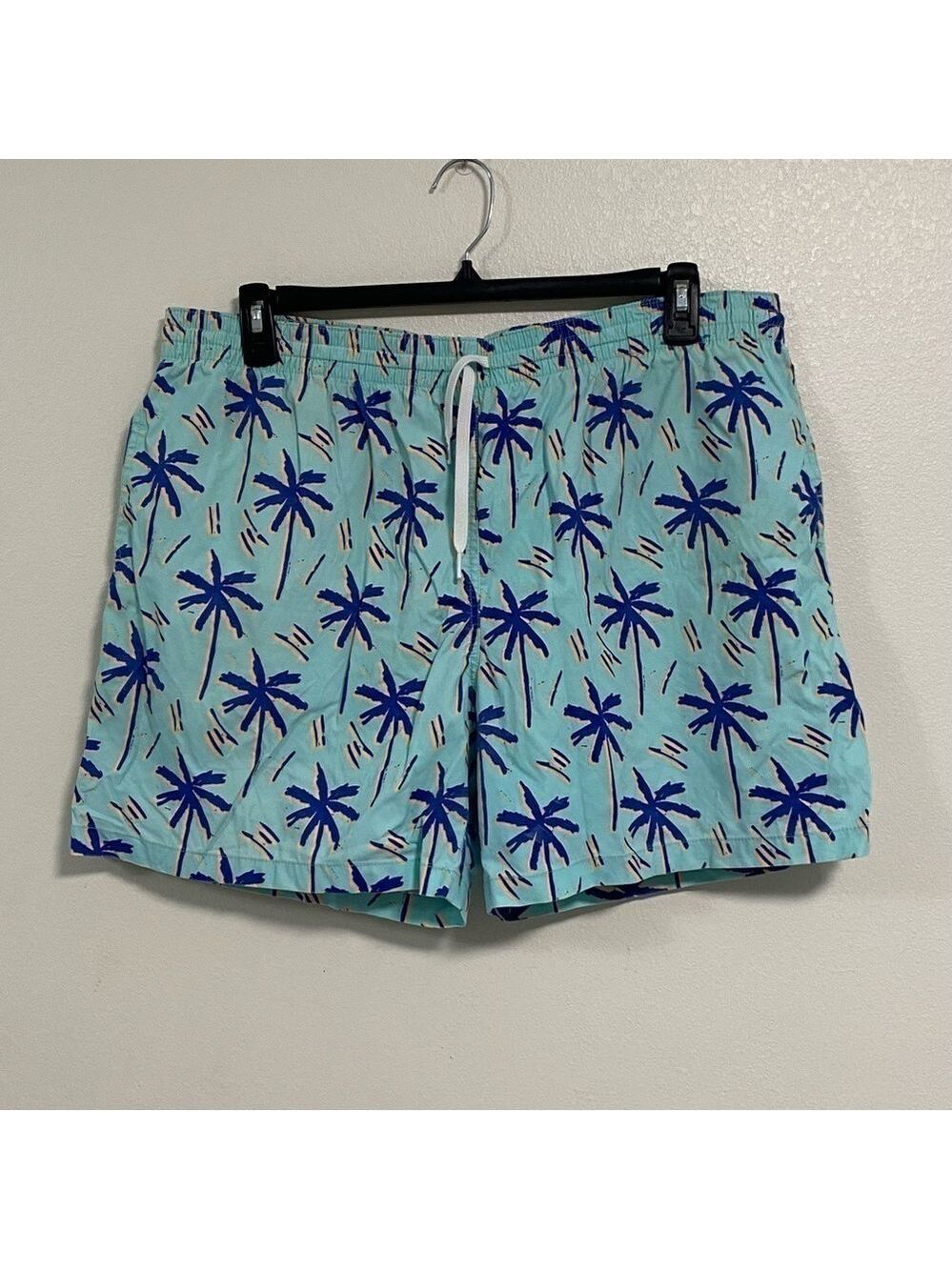 Chubbies Swim shorts Men’s Size XXL Aqua Palm tree print swim trunks